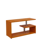 NORBERT-2 stolek konferenční na plastových kluzácích, 25 mm lamino - třešeň šumavská