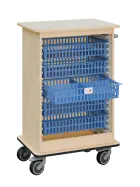 DEXTER 24 vozík boxový, otevřený, 1180x750x520 mm, bříza světlá