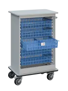 DEXTER 24 vozík boxový, otevřený, 1180x750x520 mm, šedá