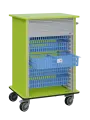 DEXTER 25 vozík boxový, roletový, 1180x780x620 mm, jarní zeleň
