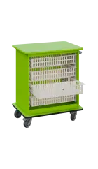 DEXTER 22 ABS vozík boxový, otevřený, 880x750x520 mm, jarní zeleň