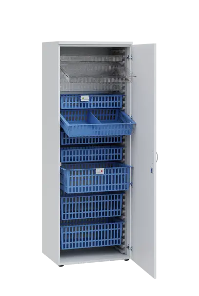 MEDICAL D - 66 skříň léková boxová, 1950 x 660 x 535, dvířka, bílá