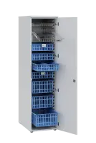 MEDICAL D - 46 skříň léková boxová, 1950 x 460 x 735, dvířka, bílá