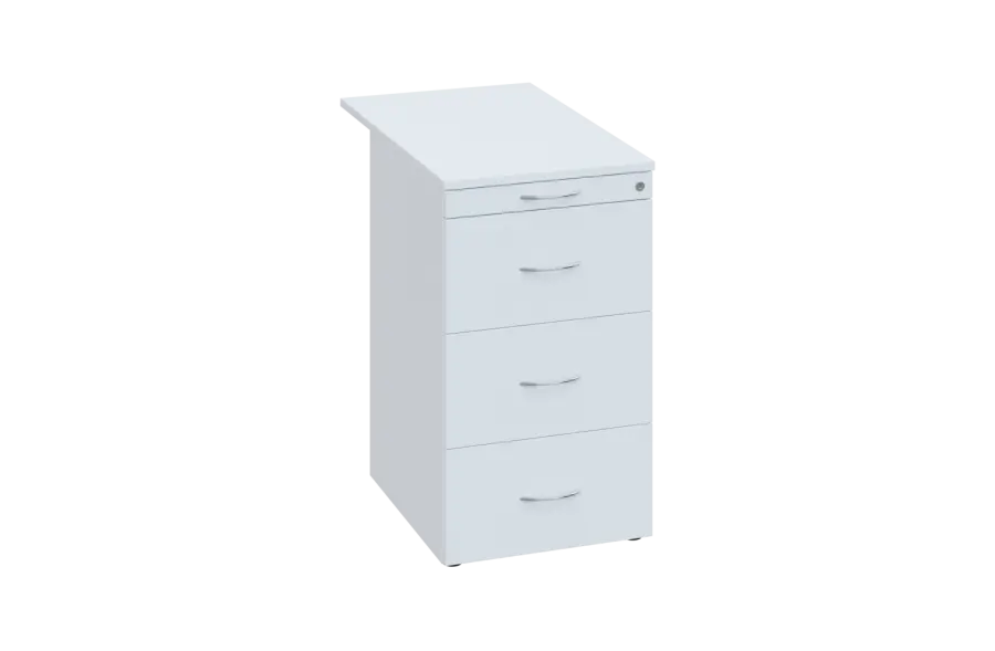 EKC 2 - 81  kontejner příst., deska 25 mm, c. zám. lamino - bílá