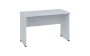 OPL 26 - 12 stůl kancelářský, dřevěná podnož, deska 25 mm, široký 1200 mm, bílá