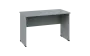 OPL 26 - 12 stůl kancelářský, dřevěná podnož, deska 25 mm, široký 1200 mm, šedá
