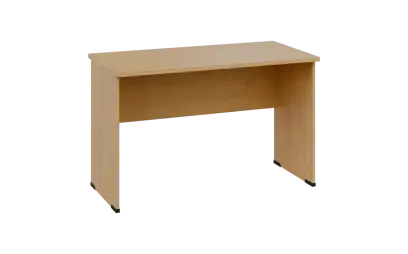 OPL 26 - 12 stůl kancelářský, dřevěná podnož, deska 25 mm, široký 1200 mm, javor horský OPL 26 - 12 stůl kancelářský, dřevěná podnož, deska 25 mm, široký 1200 mm, javor horský