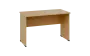 OPL 26 - 12 stůl kancelářský, dřevěná podnož, deska 25 mm, široký 1200 mm, javor horský