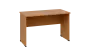 OPL 26 - 12 stůl kancelářský, dřevěná podnož, deska 25 mm, široký 1200 mm, buk royal