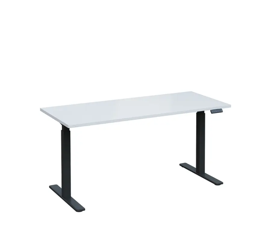 VSS 160/70 výškově stavitelný stůl, podnož antracitový lak, bílá