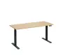 VSS 160/70 výškově stavitelný stůl, podnož antracitový lak, bříza irská