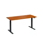 VSS 160/70 výškově stavitelný stůl, podnož antracitový lak, třešeň šumavská
