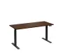 VSS 160/70 výškově stavitelný stůl, podnož antracitový lak, ořech královský