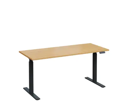 VSS 160/70 výškově stavitelný stůl, podnož antracitový lak, javor horský