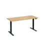 VSS 160/70 výškově stavitelný stůl, podnož antracitový lak, javor horský