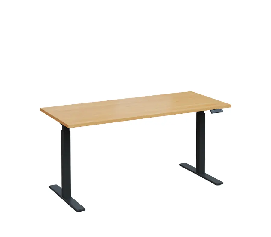 VSS 160/70 výškově stavitelný stůl, podnož antracitový lak, javor horský