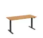 VSS 160/70 výškově stavitelný stůl, podnož antracitový lak, buk Royal