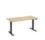VSS 160/80 výškově stavitelný stůl, podnož antracitový lak, bříza irská