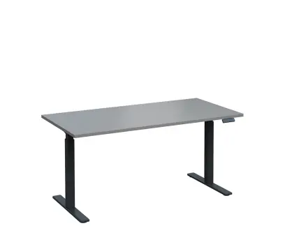 VSS 160/80 výškově stavitelný stůl, podnož antracitový lak, šedá