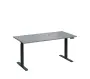VSS 160/80 výškově stavitelný stůl, podnož antracitový lak, šedá