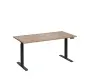 VSS 160/80 výškově stavitelný stůl, podnož antracitový lak, dub bardolino