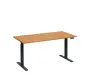 VSS 160/80 výškově stavitelný stůl, podnož antracitový lak, buk Royal