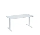 VSS 160/80 výškově stavitelný stůl, podnož bílý lak, bílá