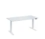 VSS 160/80 výškově stavitelný stůl, podnož bílý lak, bílá