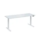 VSS 180/70 výškově stavitelný stůl, podnož bílý lak, bílá