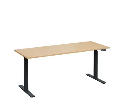 VSS 180/70 výškově stavitelný stůl, podnož antracitový lak, bříza irská