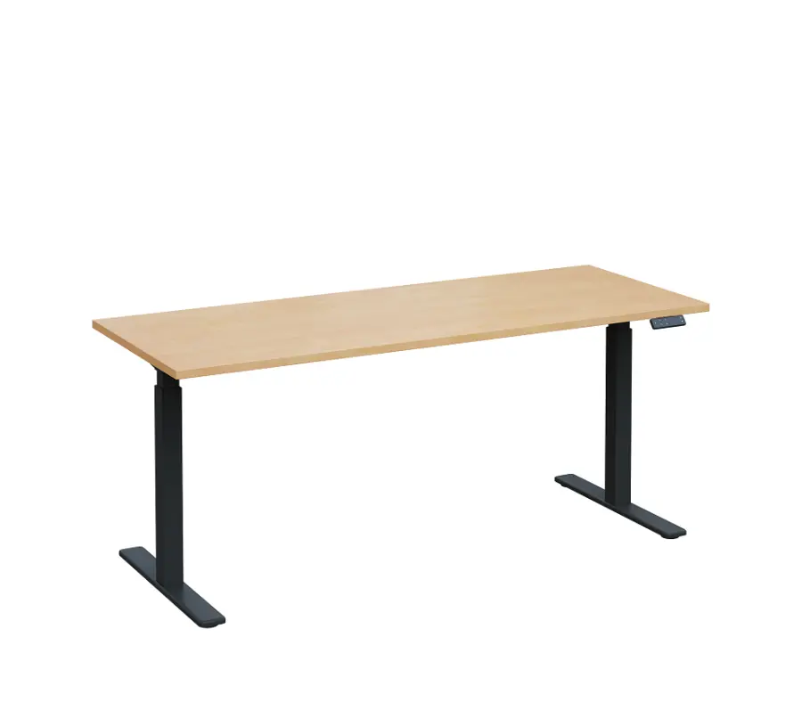 VSS 180/70 výškově stavitelný stůl, podnož antracitový lak, bříza irská