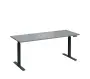 VSS 180/70 výškově stavitelný stůl, podnož antracitový lak, šedá