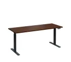 VSS 180/70 výškově stavitelný stůl, podnož antracitový lak, ořech královský