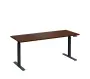 VSS 180/70 výškově stavitelný stůl, podnož antracitový lak, ořech královský