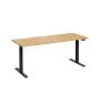 VSS 180/70 výškově stavitelný stůl, podnož antracitový lak, javor horský