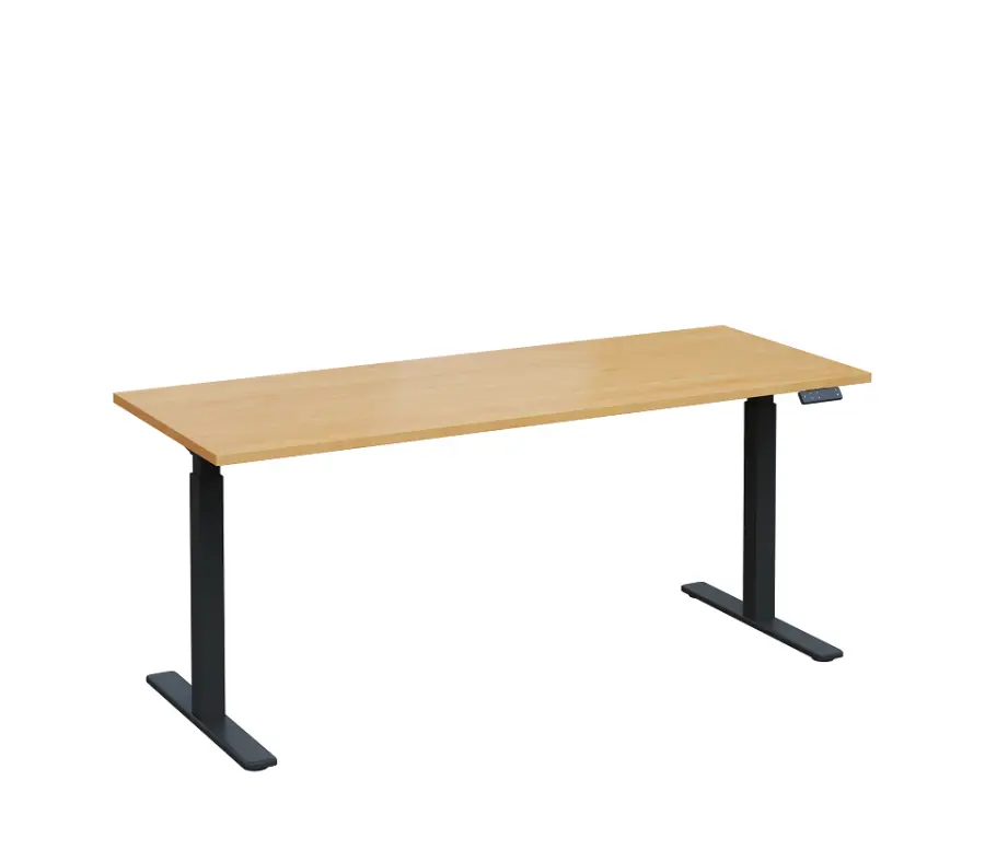 VSS 180/70 výškově stavitelný stůl, podnož antracitový lak, javor horský
