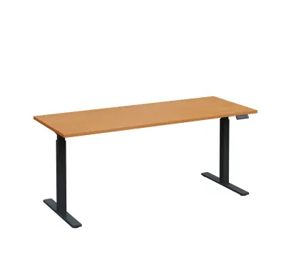 VSS 180/70 výškově stavitelný stůl, podnož antracitový lak, buk Royal