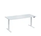 VSS 180/80 výškově stavitelný stůl, podnož bílý lak, bílá