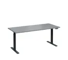 VSS 180/80 výškově stavitelný stůl, podnož antracitový lak, šedá