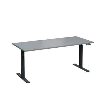 VSS 180/80 výškově stavitelný stůl, podnož antracitový lak, šedá