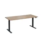 VSS 180/80 výškově stavitelný stůl, podnož antracitový lak, dub bardolino