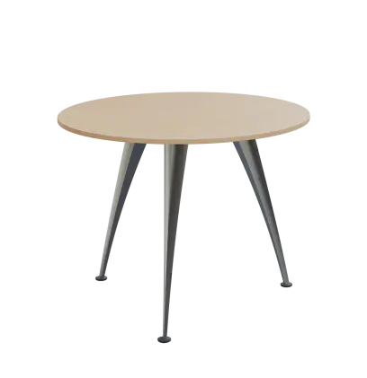 KUK 10-10 stůl konferenční, chromová podnož, bříza irská