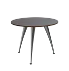 KUK 10-10 stůl konferenční, chromová podnož, ořech královský