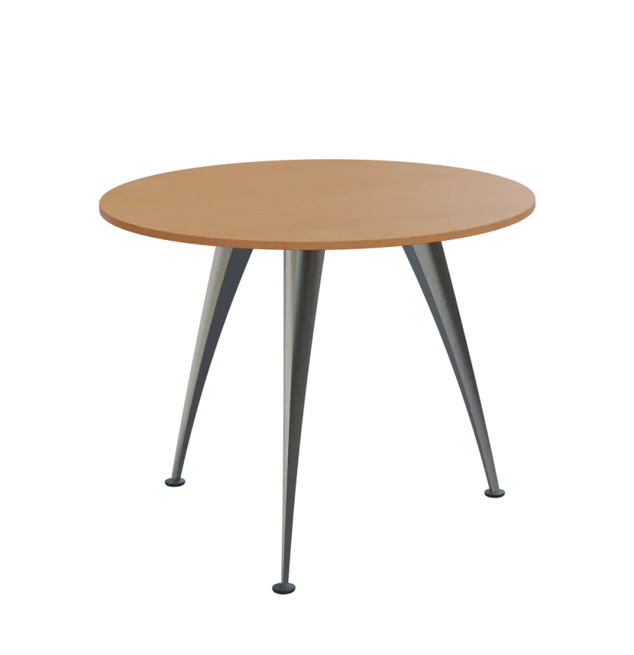 KUK 10-10 stůl konferenční, chromová podnož, buk Royal