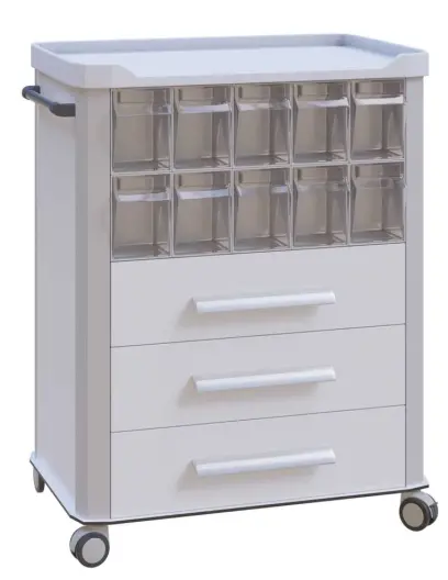 OVT - 006 vozík 10-boxový