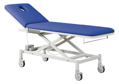 VLE - 001 lehátko elektricky stavitelné, tmavě modré