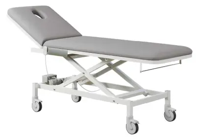 VLE - 001 lehátko elektricky stavitelné, světle šedá