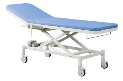 VLE - 003 lehátko elektricky stavitelné, světle modré