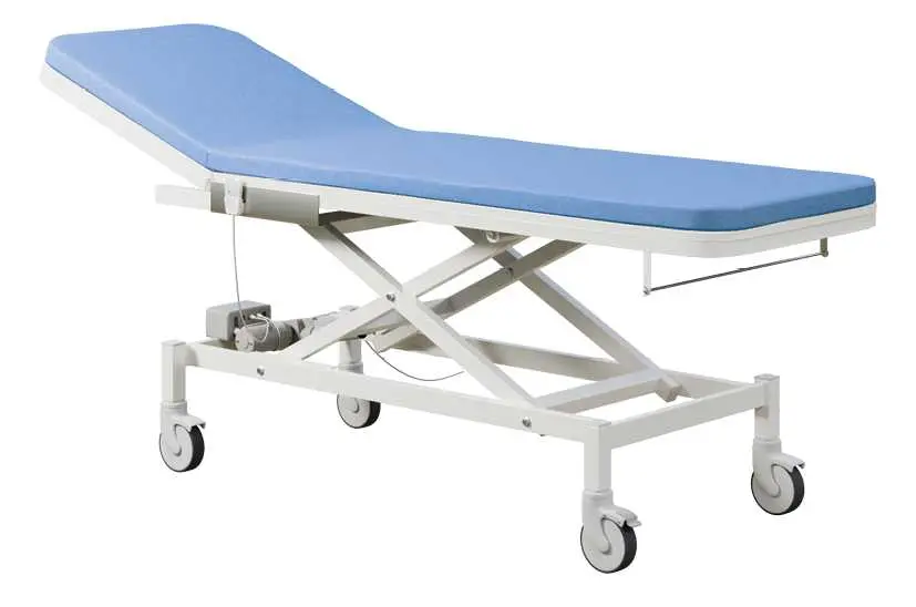 VLE - 003 lehátko elektricky stavitelné, světle modré