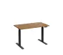 VSS 120/70 výškově stavitelný stůl, podnož antracitový lak, ořech světlý